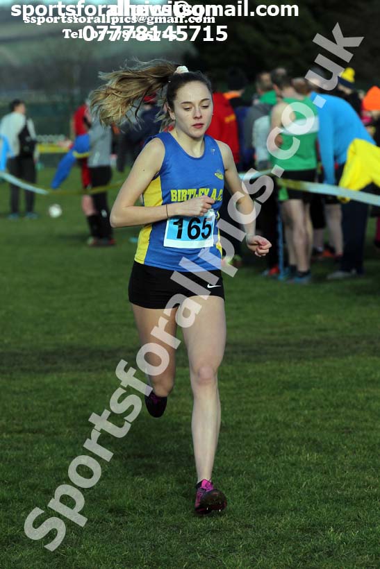 Senior womens 2020 Birtley Cross Country Relay, County Durham.  Photo: David T. Hewitson/Sports for All Pics